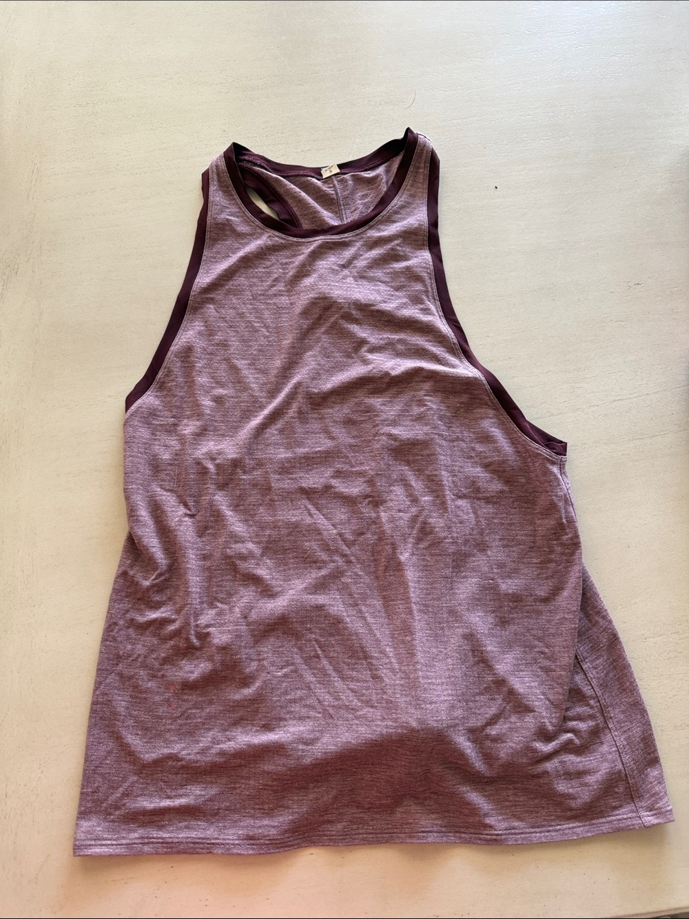lululemon athletica Plum Racerback Tank Top